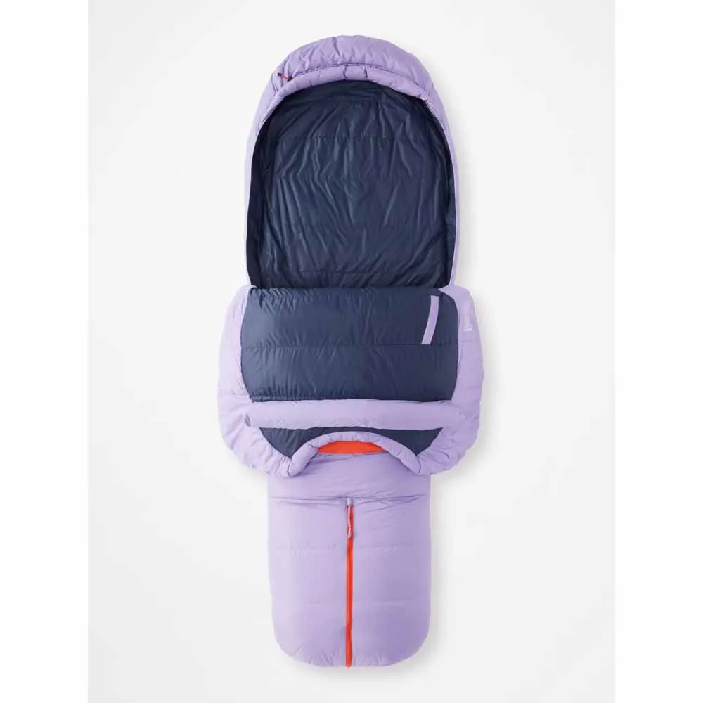Marmot Women's Teton 15° Sleeping Bag - Paisley Purple/Arctic Navy