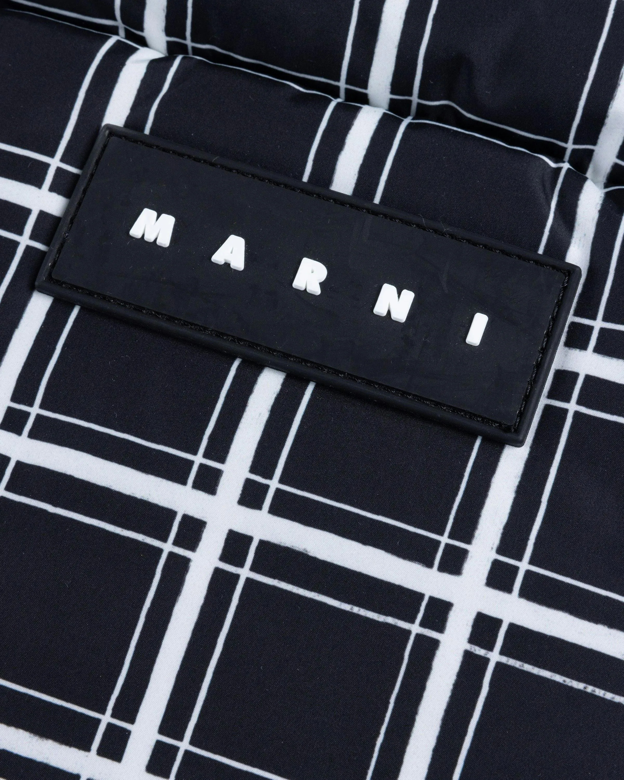 Marni – Mini Plaid Check Tote Bag Black | Highsnobiety Shop