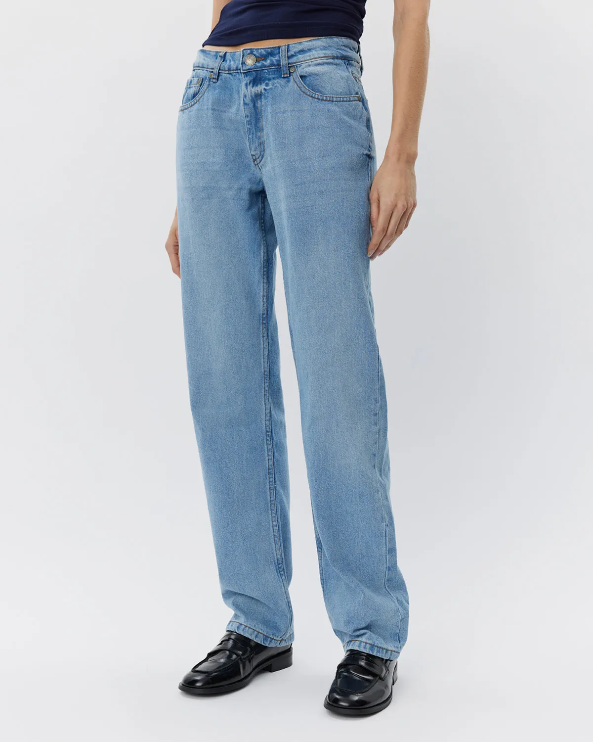 MELIKASW JEANS - Denim blue