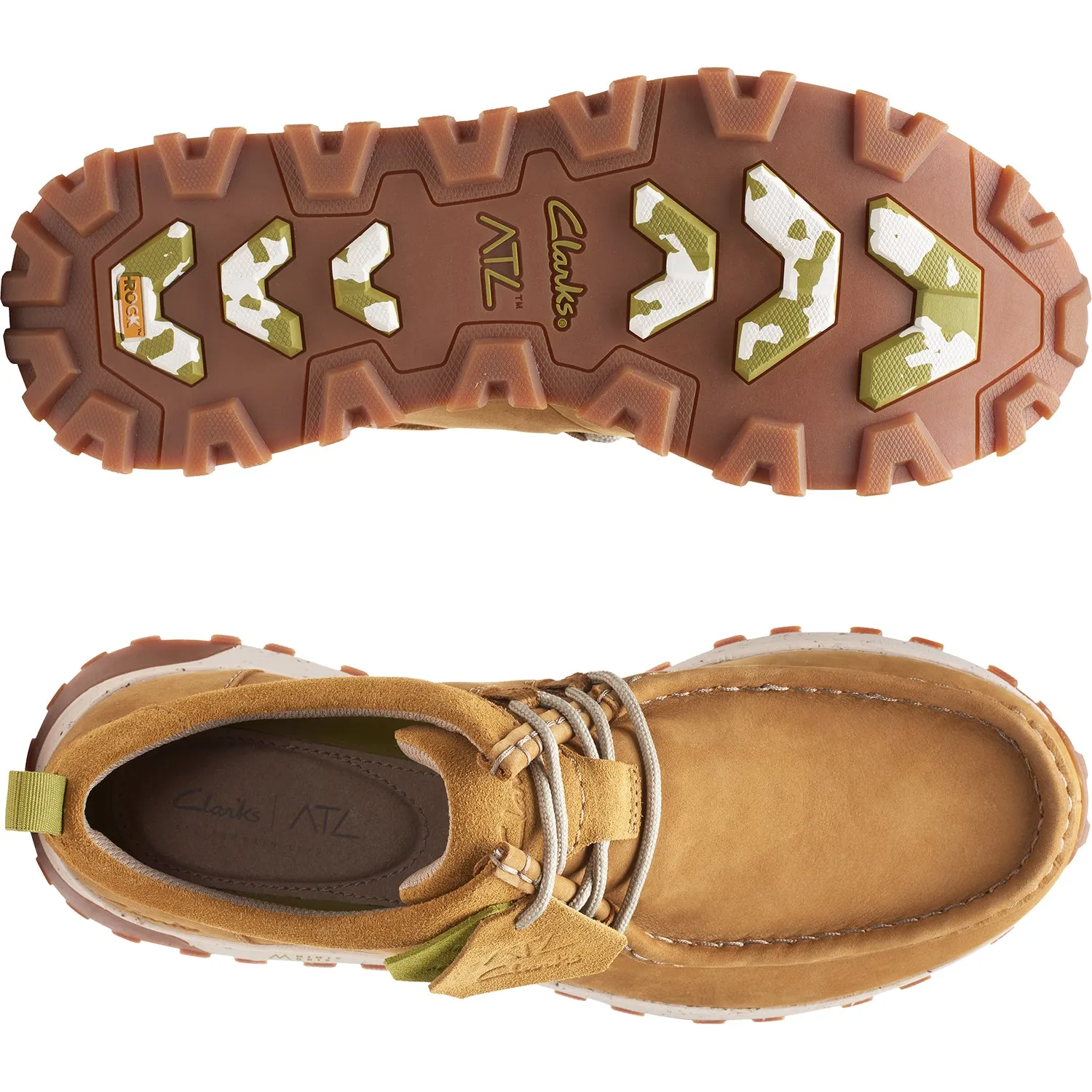 Men's Clarks ATL Trek Wally Oakmoss Nubuck