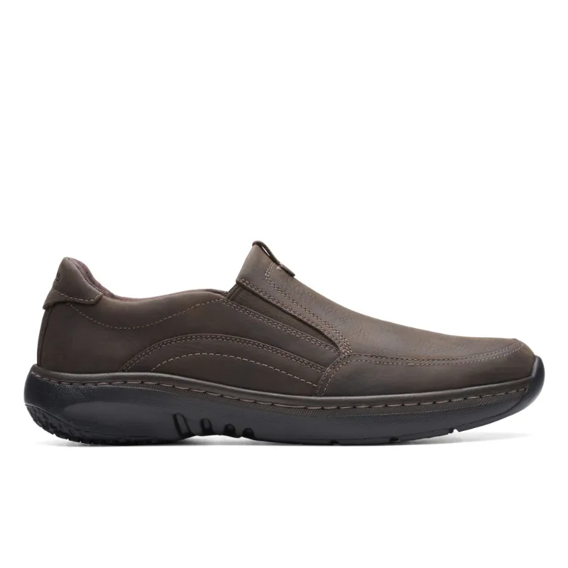 Men’s Clarks Pro Step Slip-On – Dark Brown
