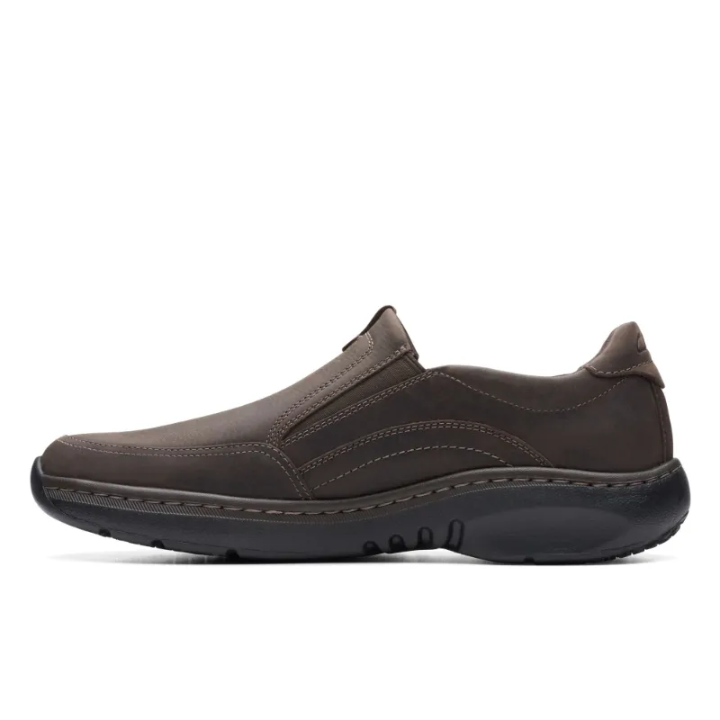 Men’s Clarks Pro Step Slip-On – Dark Brown