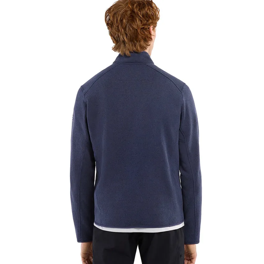 Men's Covert Cardigan - Black Sapphire Heather
