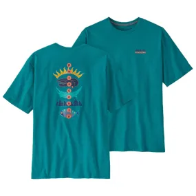Men's Fitz Roy Wild Responsibili-Tee - Belay Blue