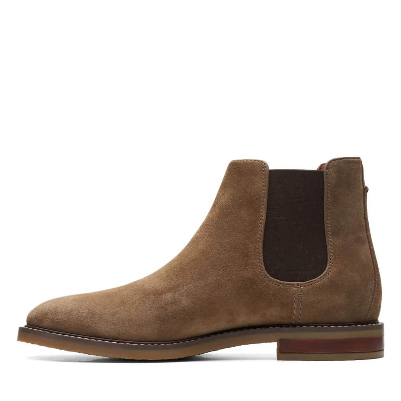 Men's Clarks Jaxen Chelsea Boot - Taupe