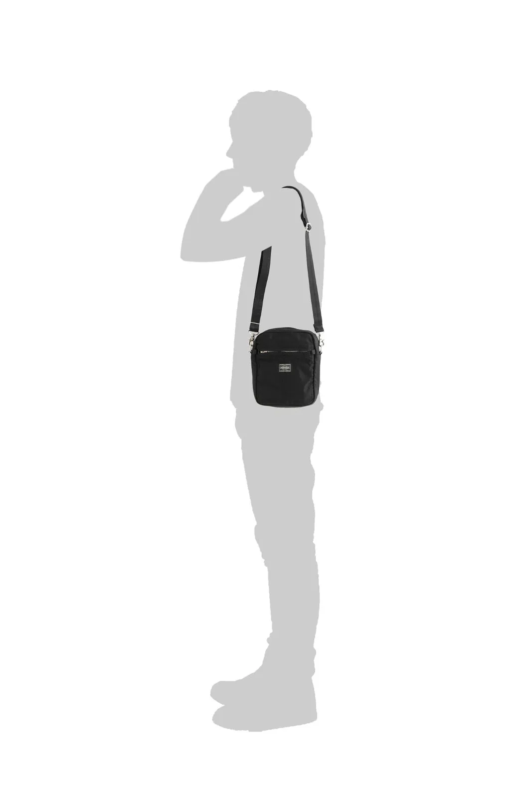 Mile Vertical Shoulder Bag - White
