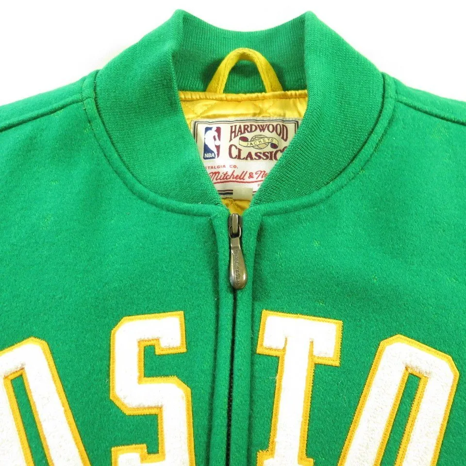 Mitchell Ness Hardwood Celtics Jacket 44 Long Boston NBA Basketball