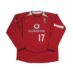 Mitsubishi Urawa Red Diamonds J-League Japan Nike 2005 Home Vintage Football Shirt Large