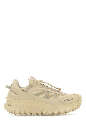 Moncler Beige Fabric Trailgrip Gtx Sneakers
