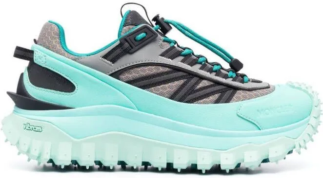 Moncler Trailgrip chunky-sole sneakers Blue