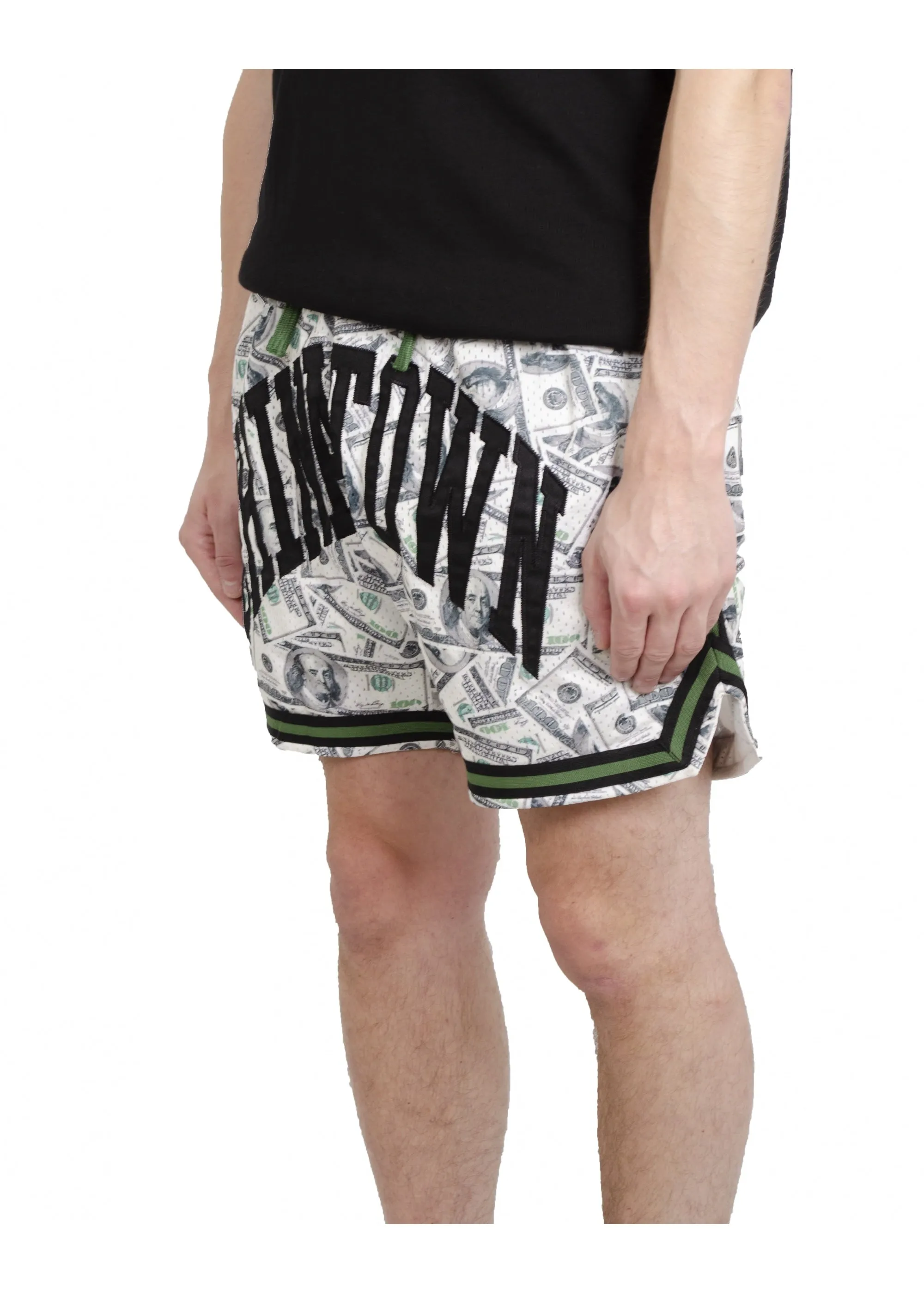 Money Arc Basketball Shorts - Black