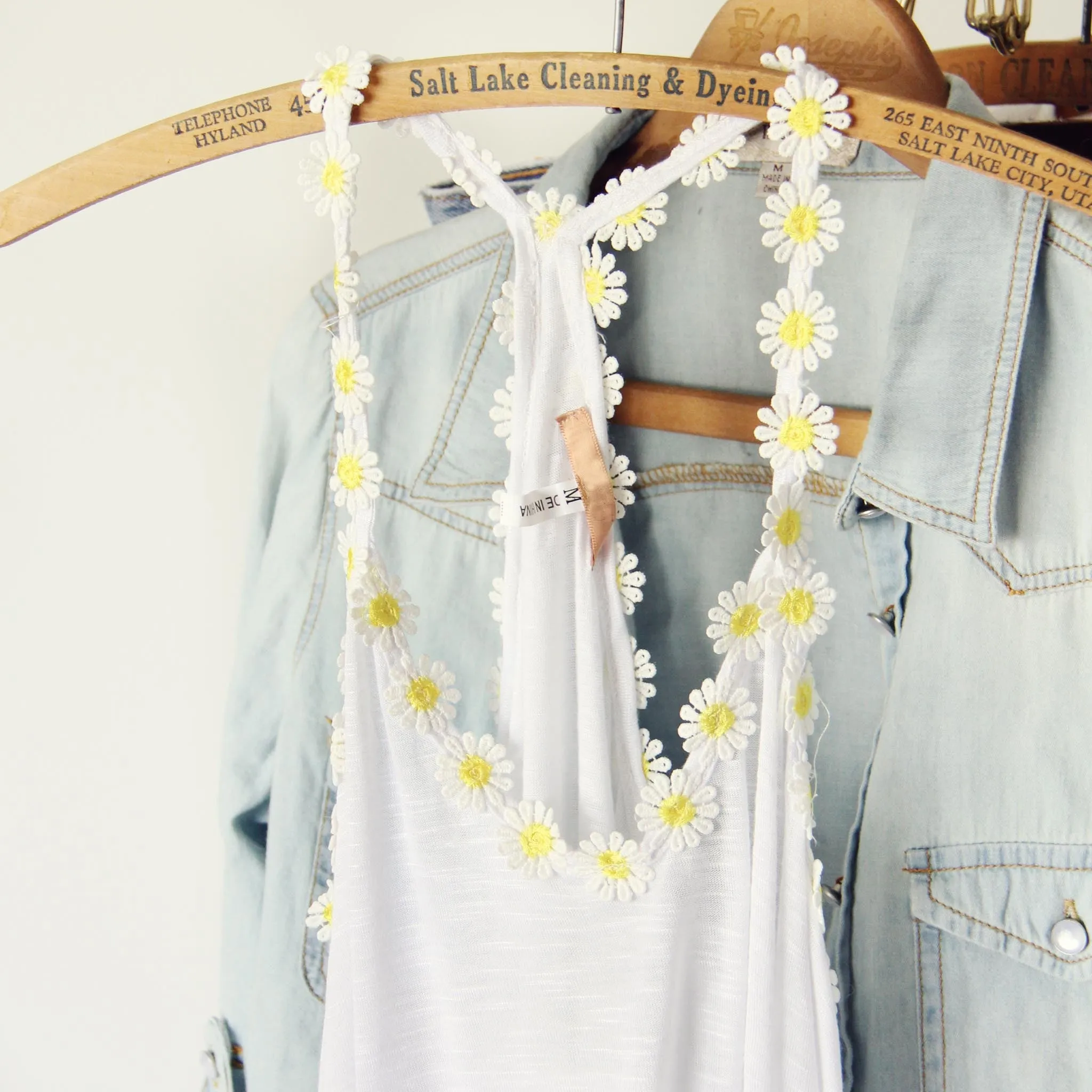 Moonlit Daisy Tank