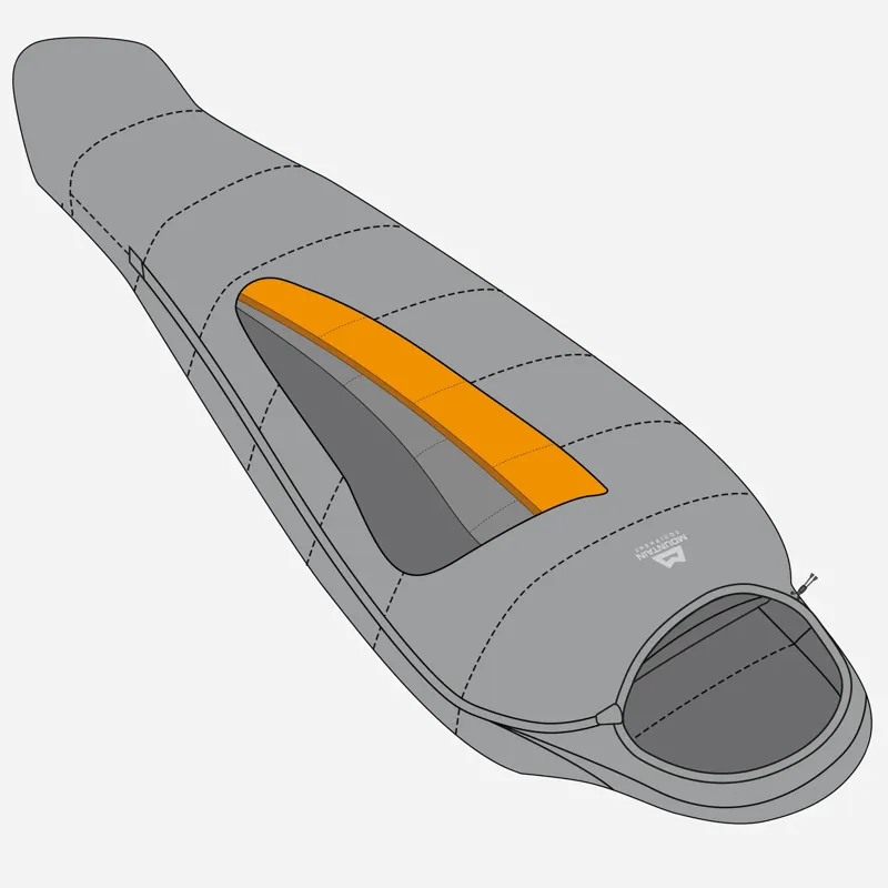 Mountain Equipment Lunar Micro Denim Sleeping Bag Long