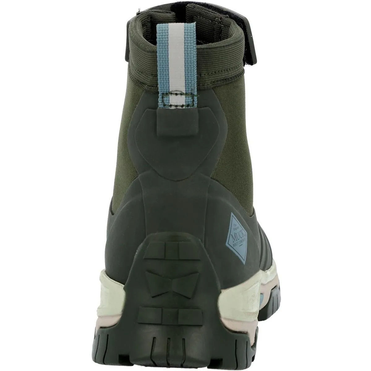 Muck Boots Apex Mid Zip Wellington Moss