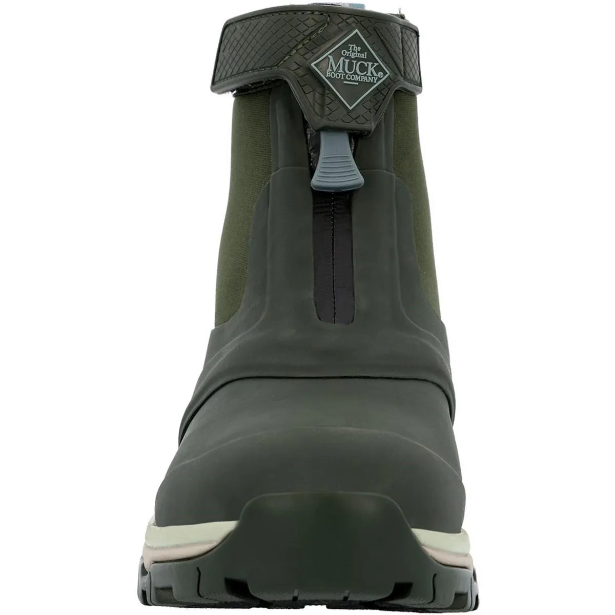 Muck Boots Apex Mid Zip Wellington Moss