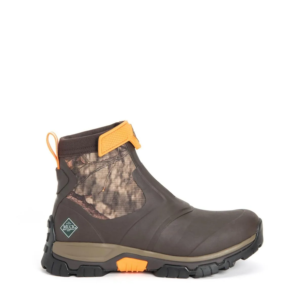 Muck Boots Apex Mid Zip Wellingtons Brown/MOCT Camo