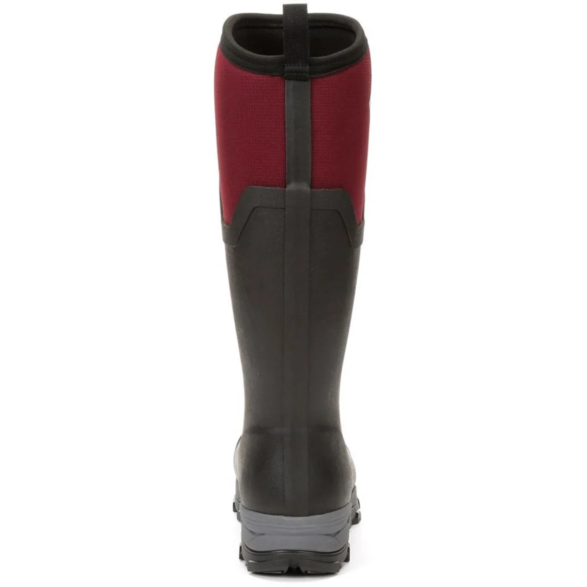 Muck Boots Arctic Ice Tall Wellingtons Black/Maroon