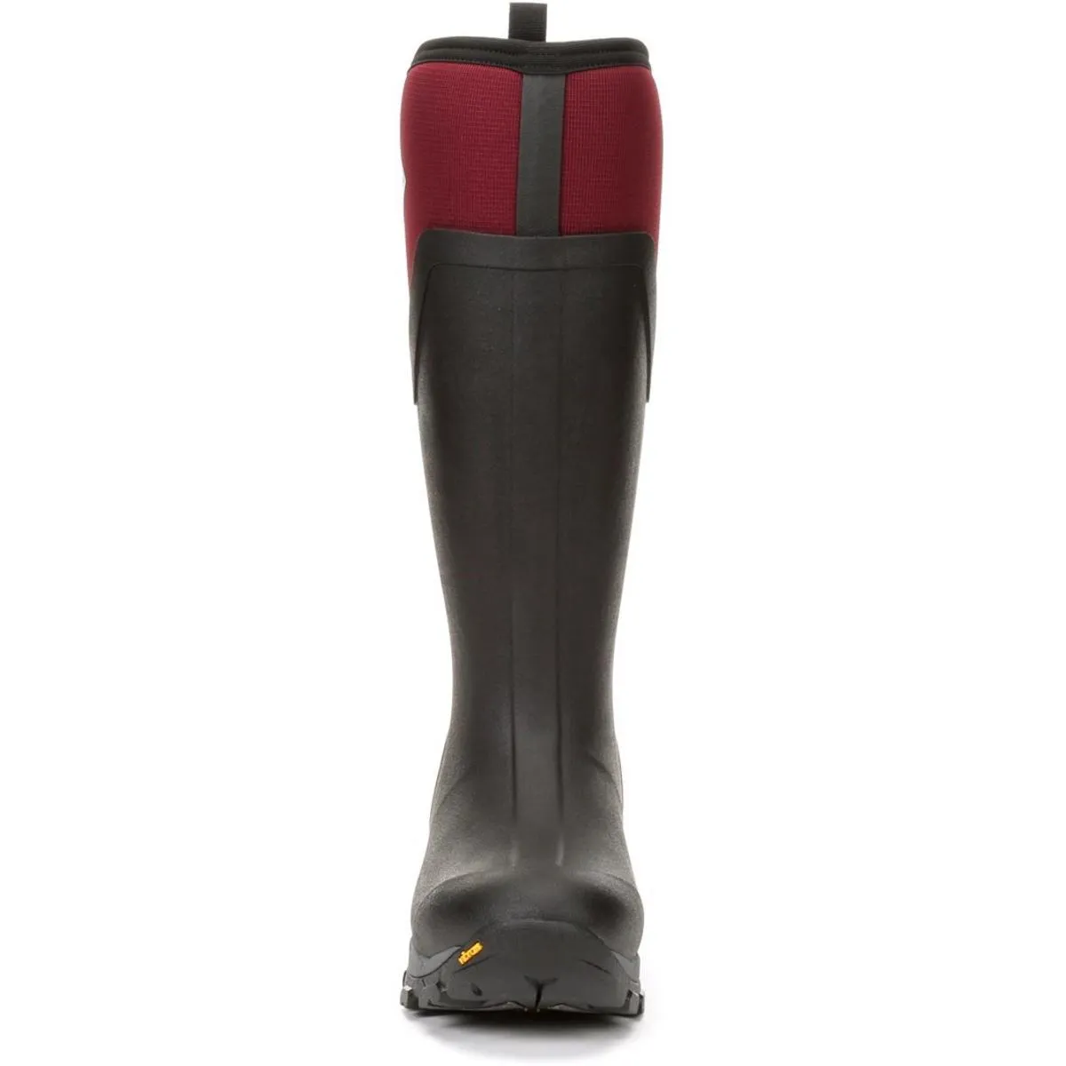 Muck Boots Arctic Ice Tall Wellingtons Black/Maroon