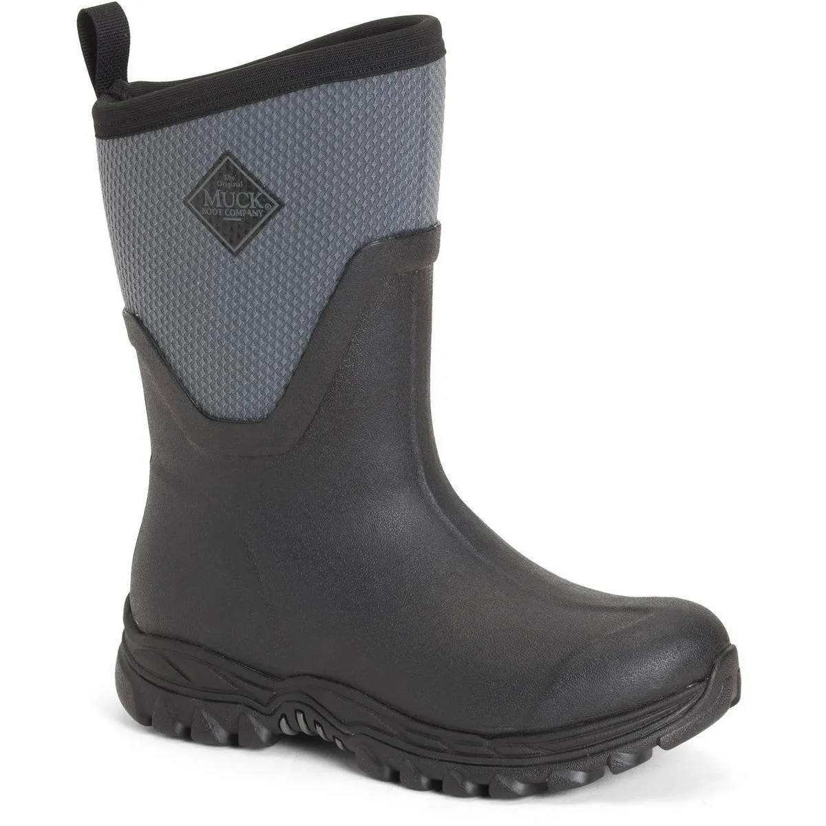 Muck Boots Arctic Sport Mid Wellington Boots Black/Grey