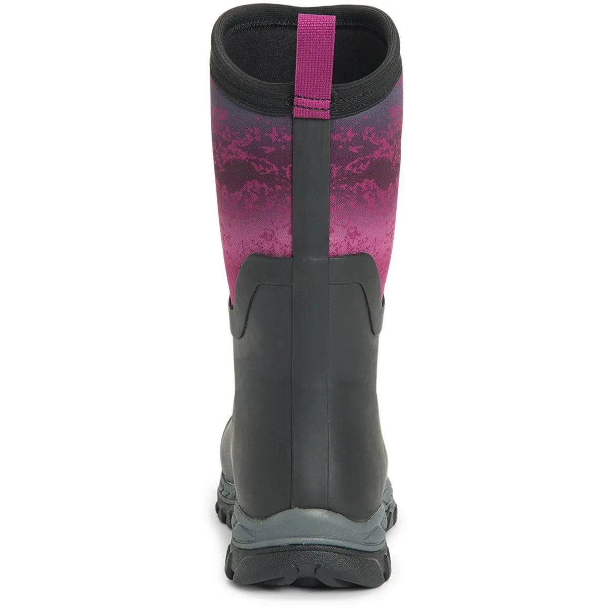 Muck Boots Arctic Sport Mid Wellington Boots Black/Magenta