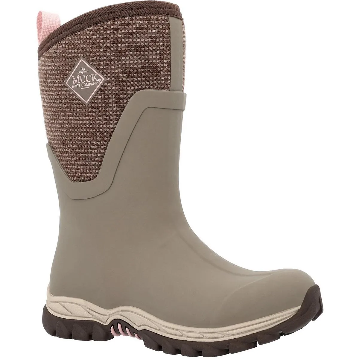 Muck Boots Arctic Sport Mid Wellington Boots Walnut