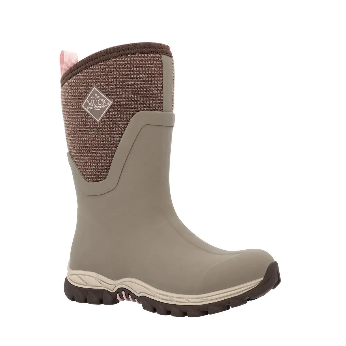 Muck Boots Arctic Sport Mid Wellington Boots Walnut