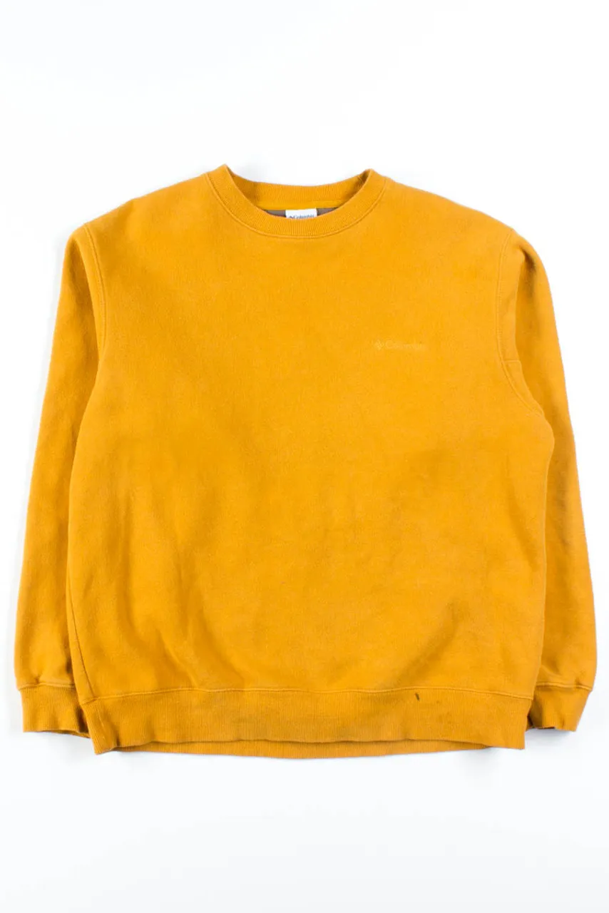 Mustard Columbia Sweatshirt