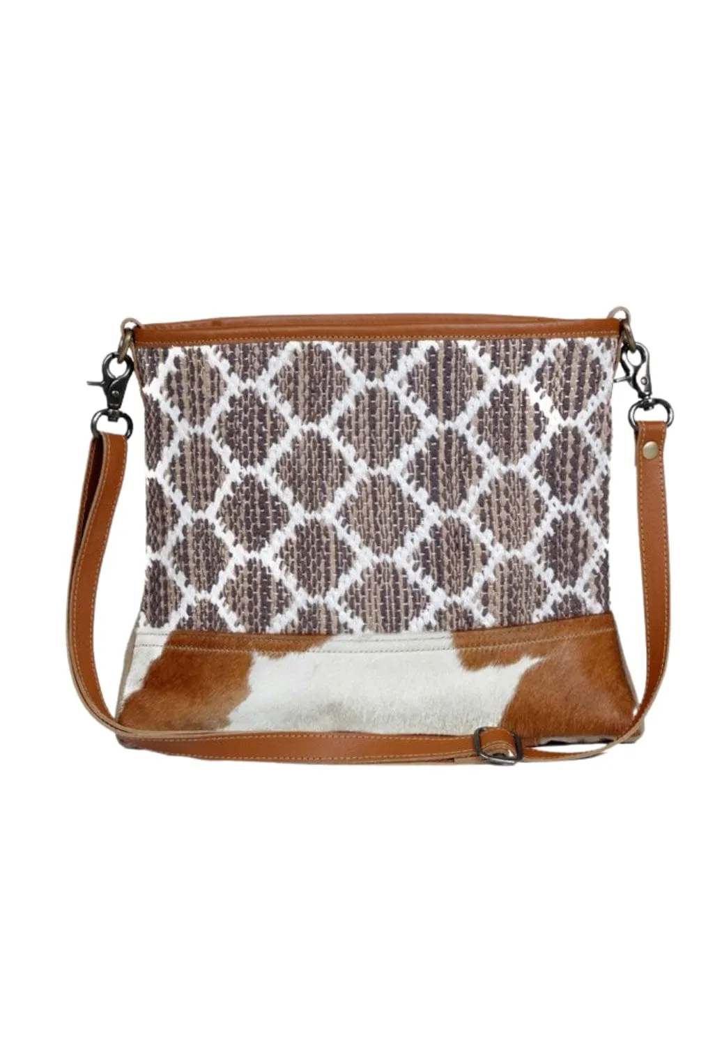 Myra Wave-Like Shoulder Bag