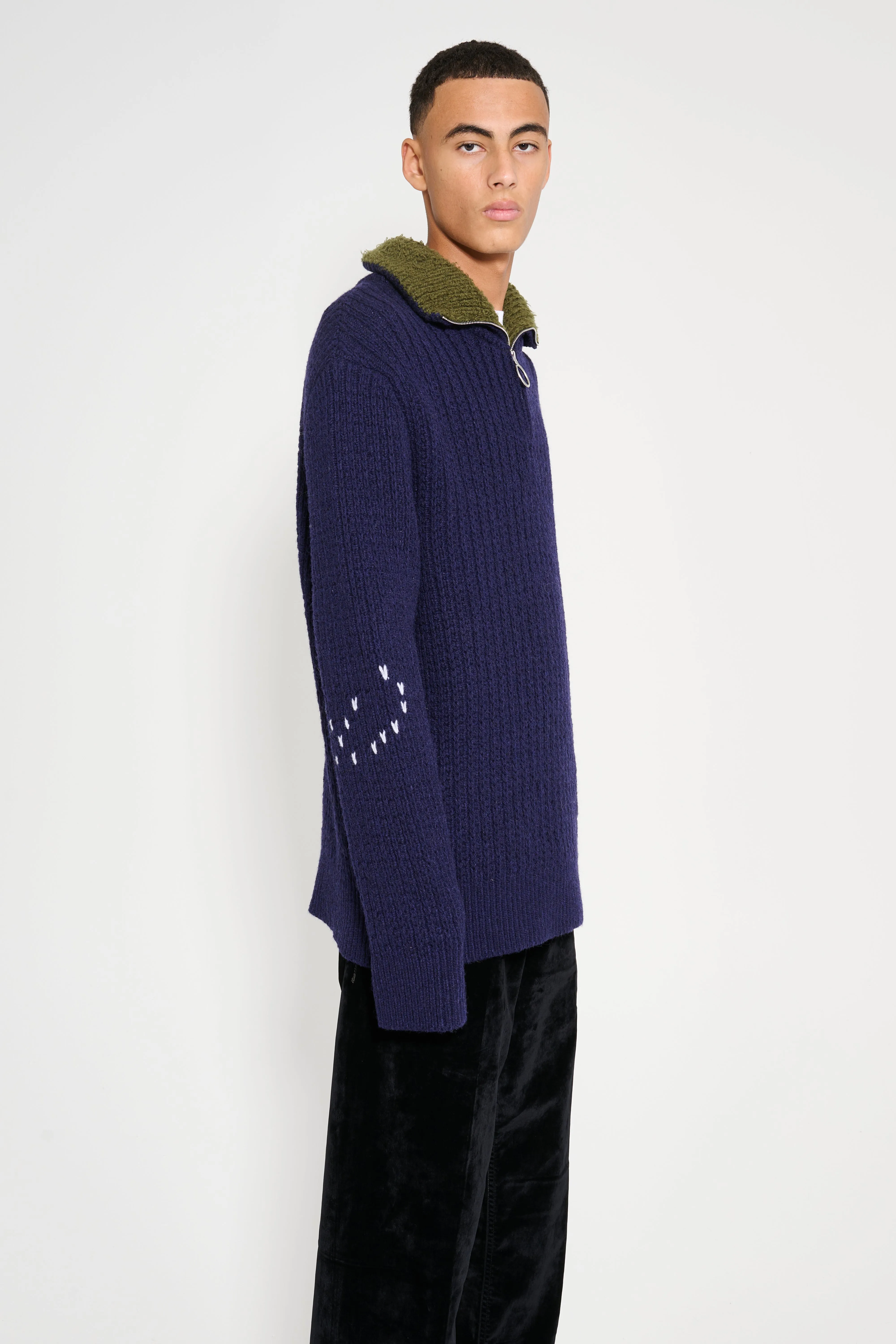 Namacheko Quarter Zip Sweater Eclipse