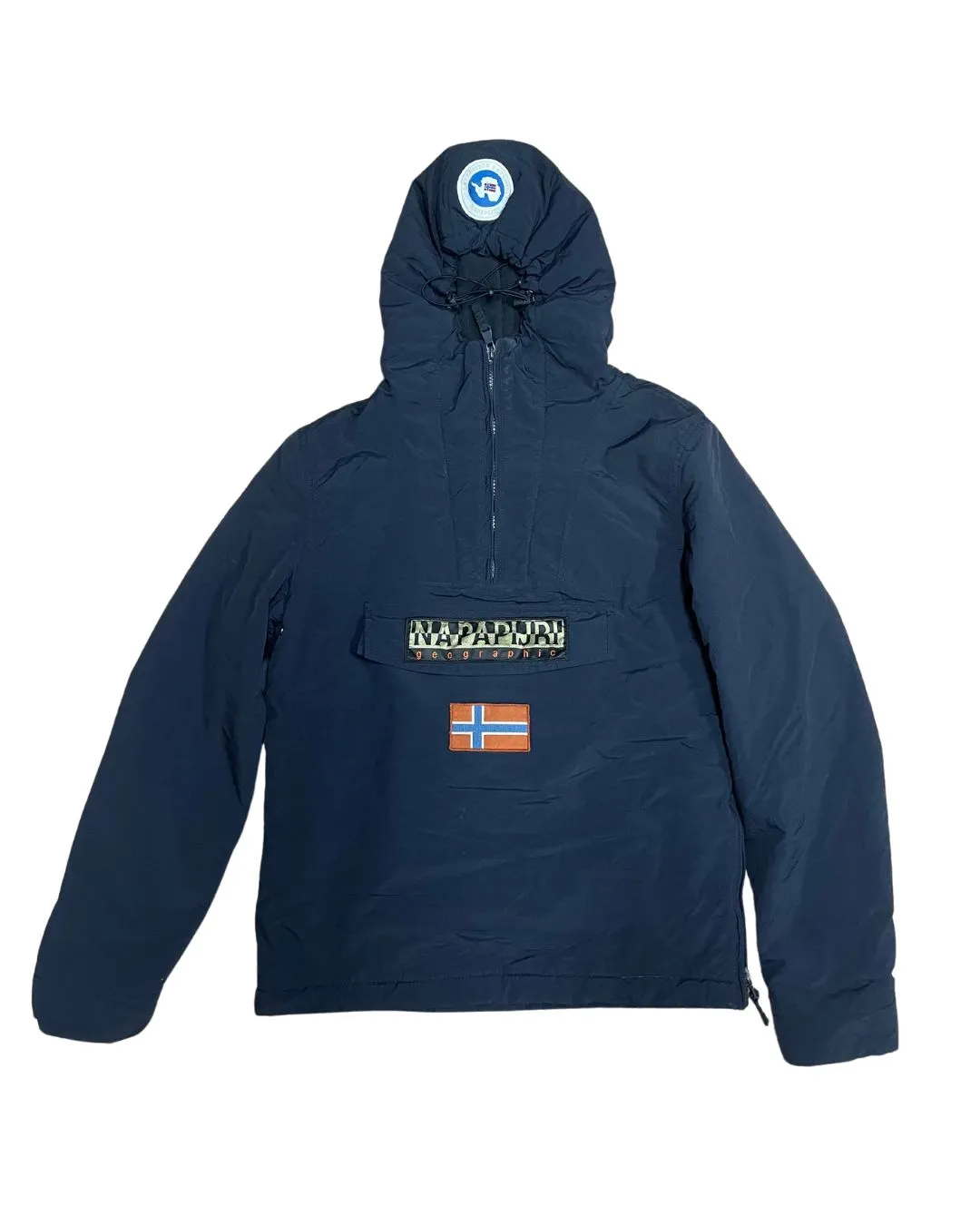  NAPAPIJRI Pullover Jacket Blue - Small