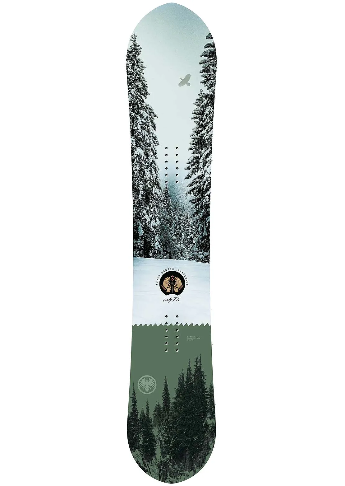 Never Summer Women's Lady FR Snowboard