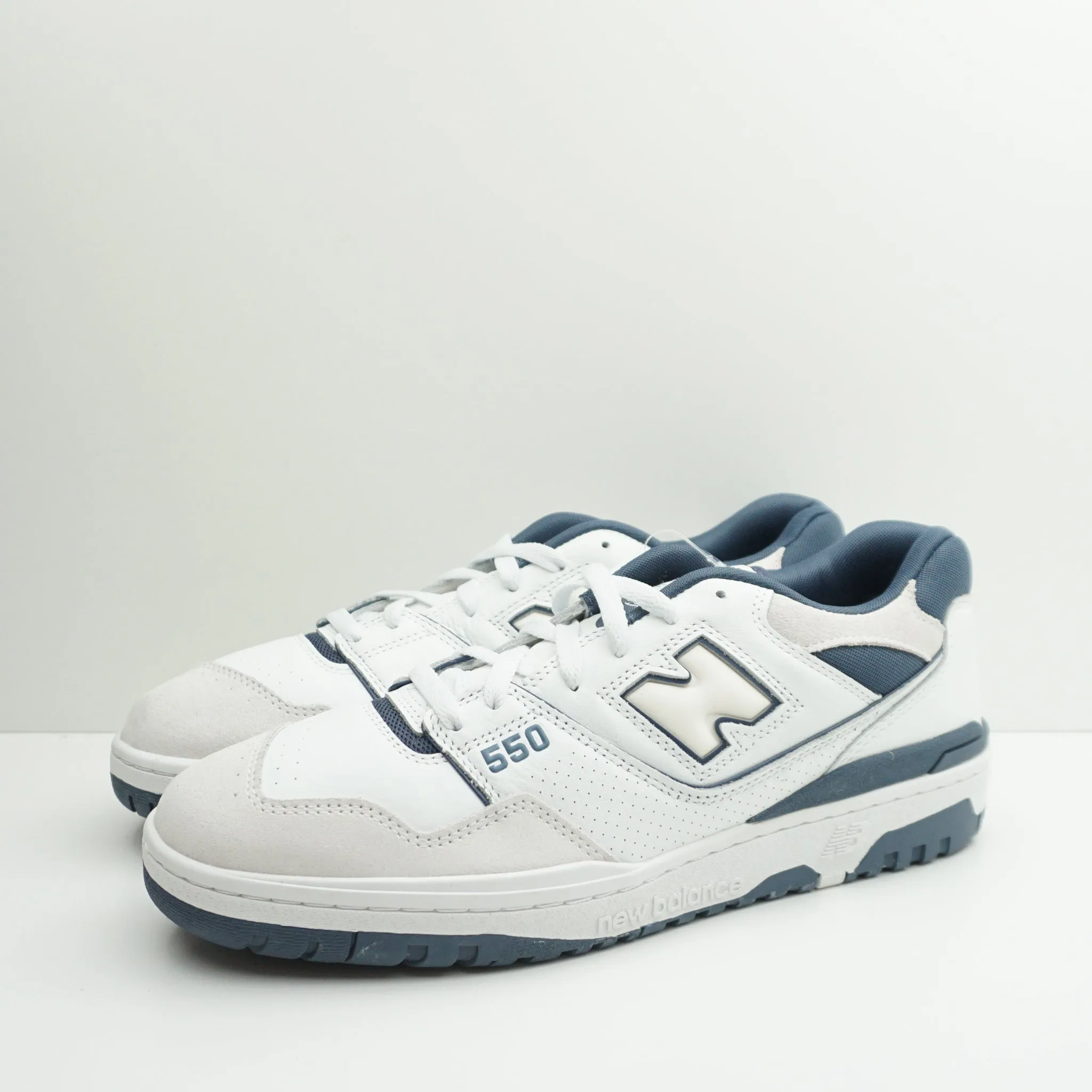 New Balance 550 White Dusty Blue