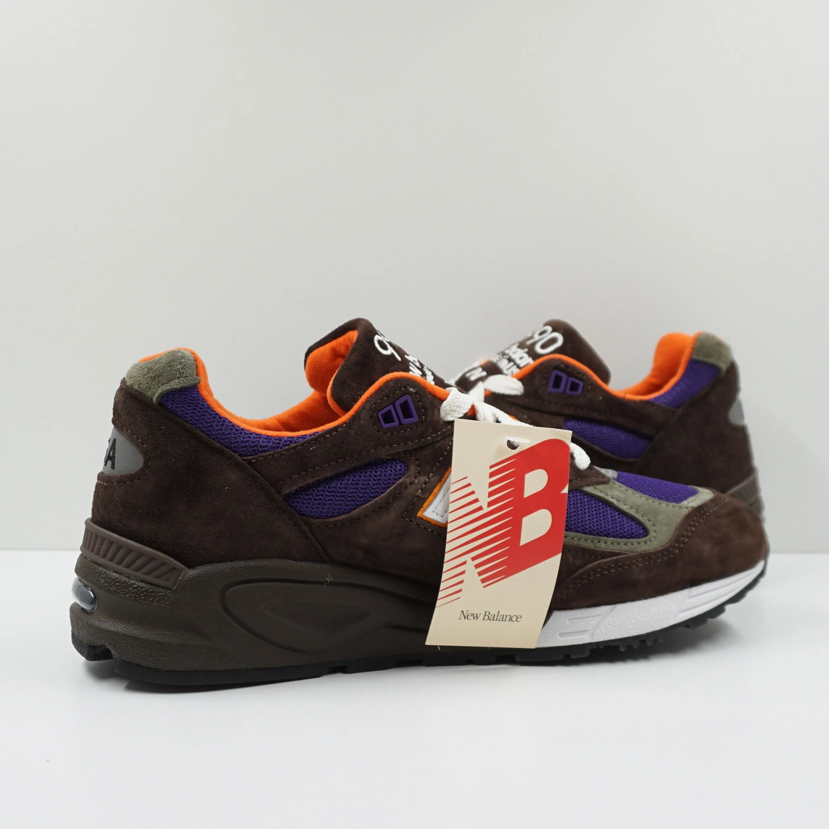 New Balance 990v2 MiUSA Brown Purple