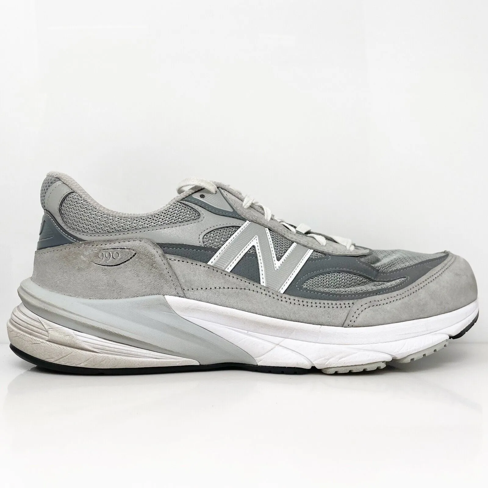 New Balance Mens 990 V6 M990GL6 Gray Casual Shoes Sneakers Size 13 4E