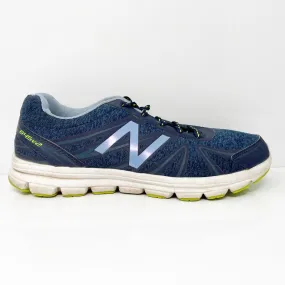 New Balance Womens 645 V2 W645AT2 Blue Running Shoes Sneakers Size 8.5 B