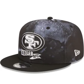 New Era San Francisco 49ers NFL 9FIFTY 2022 Sideline Ink Baseball Cap Black