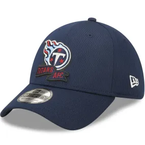 New Era Tennessee Titans NFL 39THIRTY Sideline Coach 2022 Baseball Cap Blue