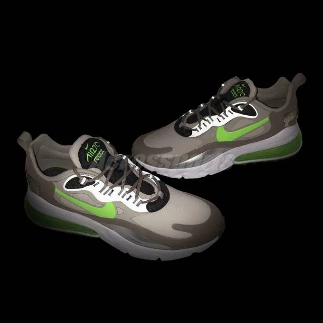 Nike air max 270 react moon particle electro green