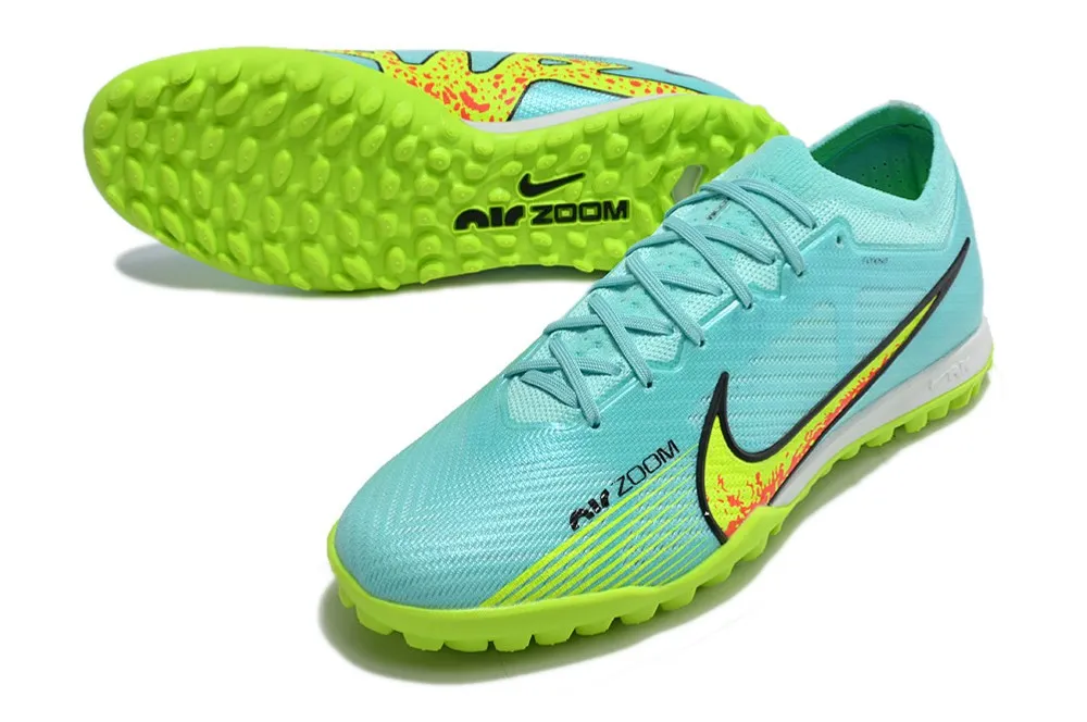 Nike Air Zoom Mercurial Vapor 15 Elite Turf - Laser Blue/Black/Multi-Color
