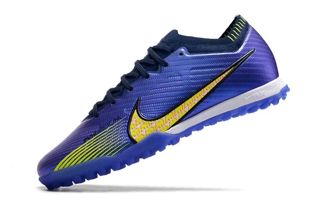 Nike Air Zoom Mercurial Vapor 15 Elite Turf - Purple Blue/Black/Yellow