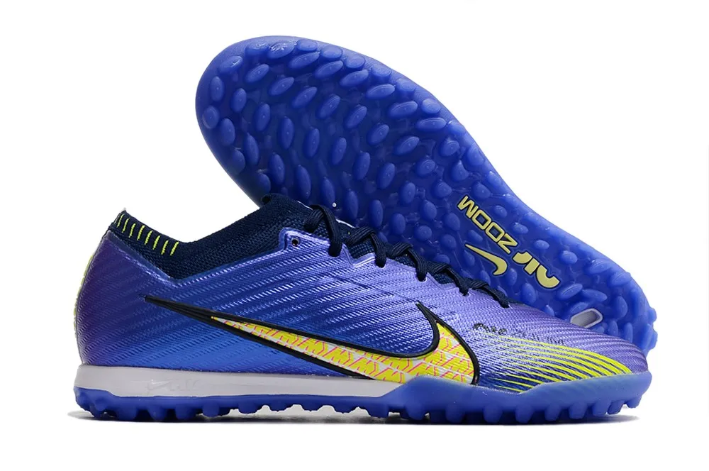 Nike Air Zoom Mercurial Vapor 15 Elite Turf - Purple Blue/Black/Yellow