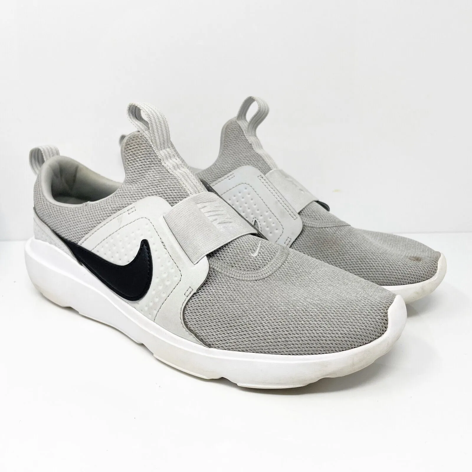 Nike Mens AD Comfort DJ0999-002 Gray Running Shoes Sneakers Size 10