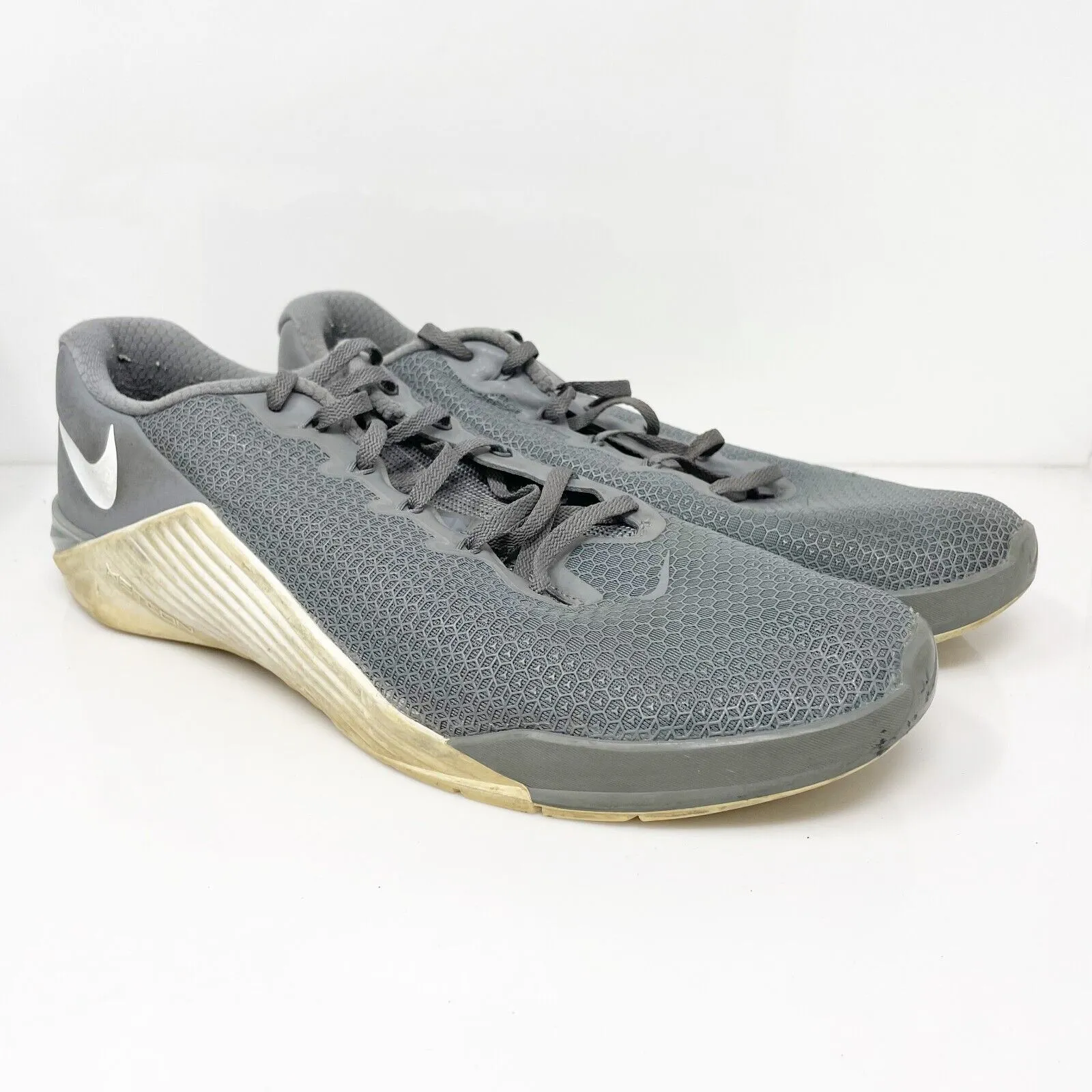 Nike Mens Metcon 5 AQ1189-091 Gray Running Shoes Sneakers Size 13
