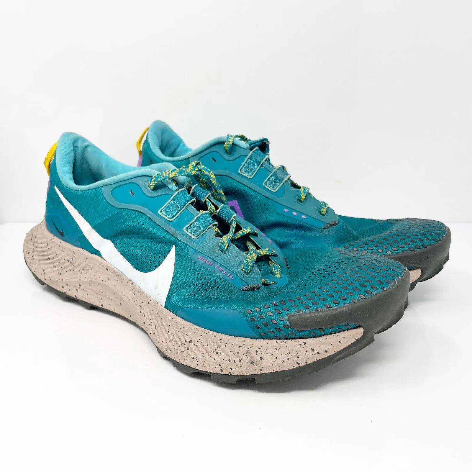 Nike Mens Pegasus Trail 3 DA8697-300 Blue Running Shoes Sneakers Size 12