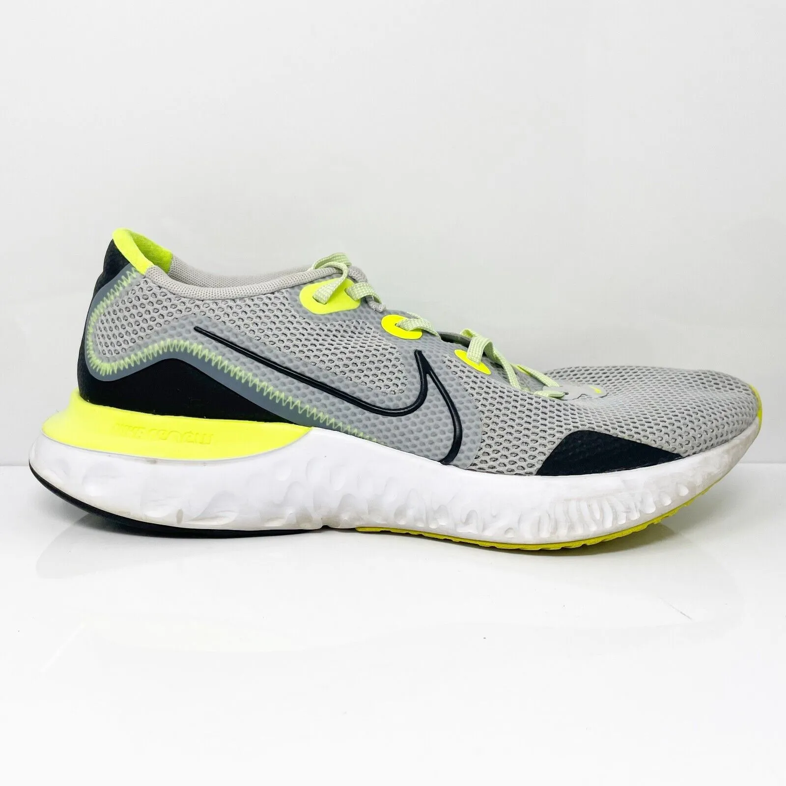 Nike Mens Renew Run CK6357-006 Gray Running Shoes Sneakers Size 13