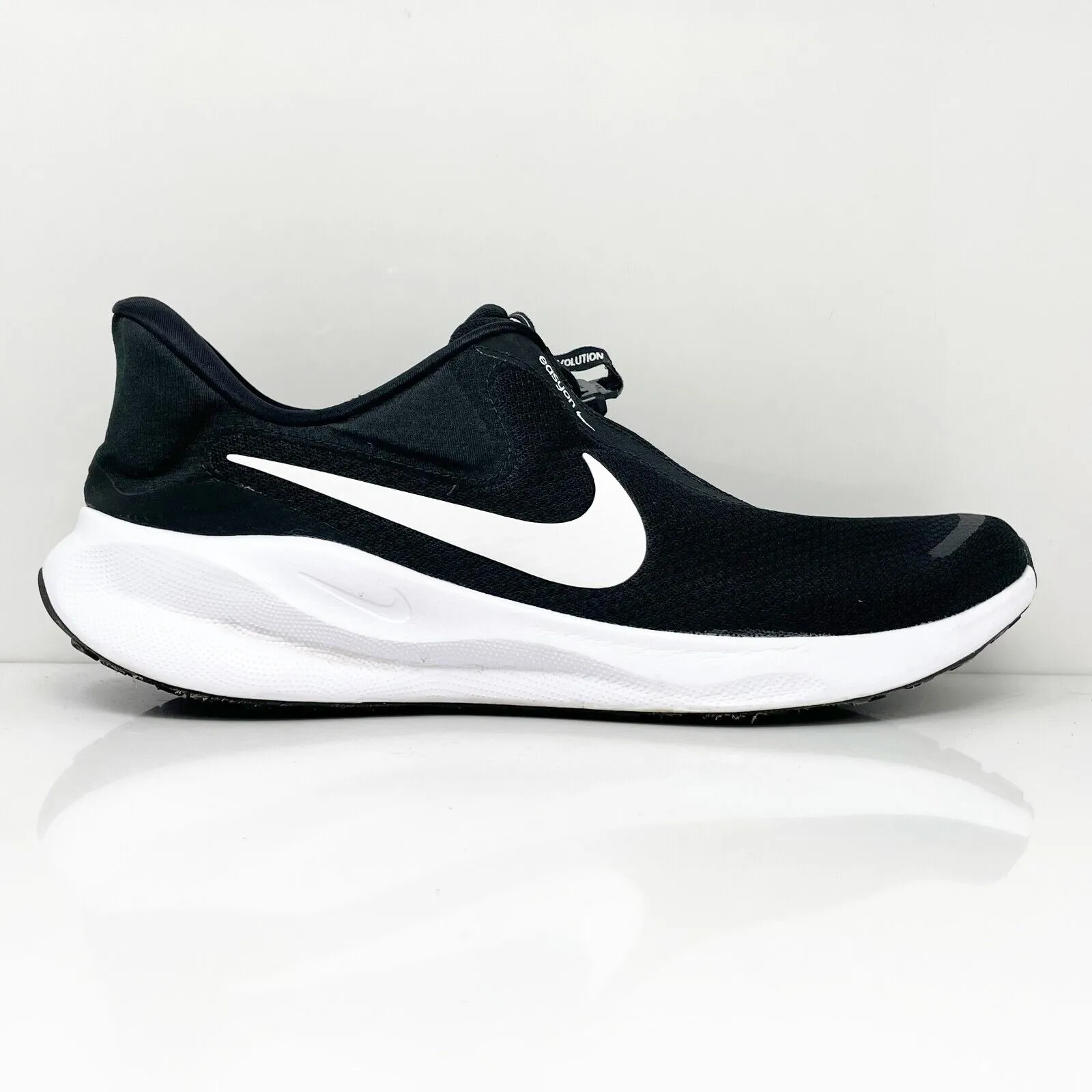 Nike Mens Revolution 7 EasyOn FQ4112-001 Black Running Shoes Sneakers Size 13