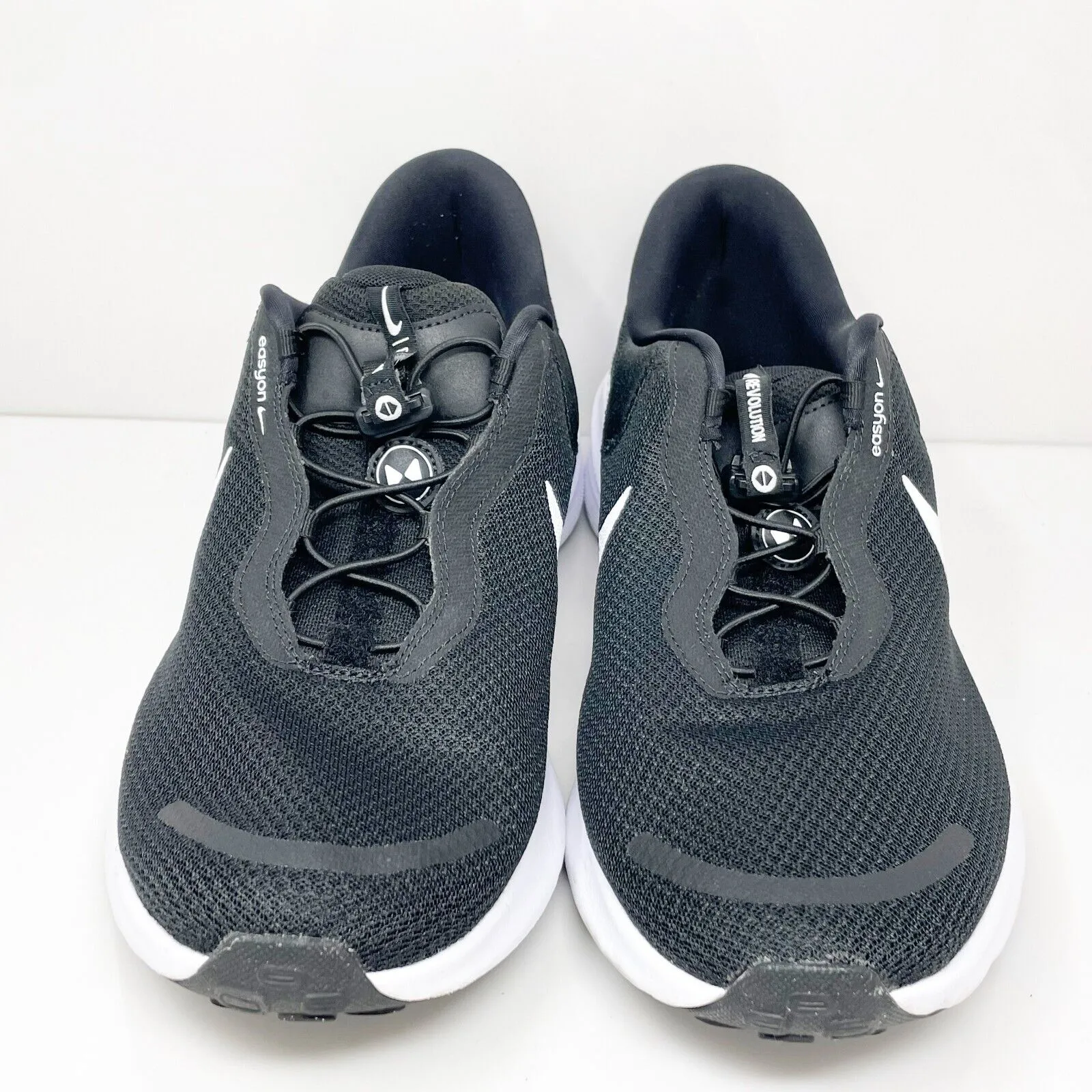 Nike Mens Revolution 7 EasyOn FQ4112-001 Black Running Shoes Sneakers Size 13
