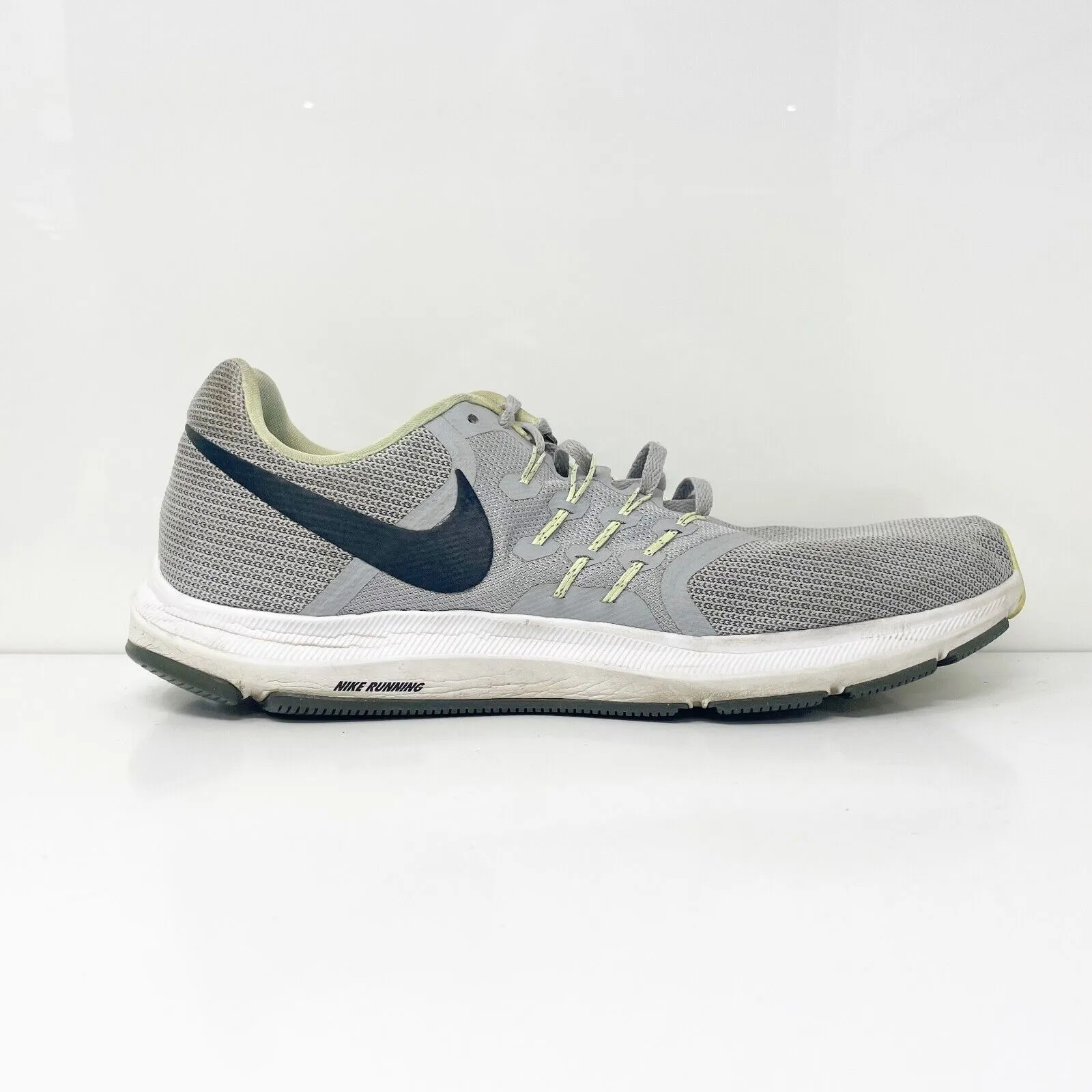Nike Mens Run Swift 908989-008 Gray Running Shoes Sneakers Size 13