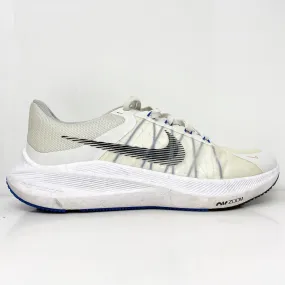 Nike Mens Zoom Winflo 8 CW3419-008 White Running Shoes Sneakers Size 12