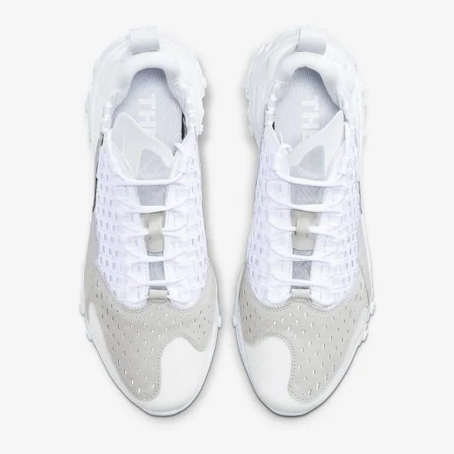 Nike React Sertu White Photon Dust Suede Woven Men Lifes...